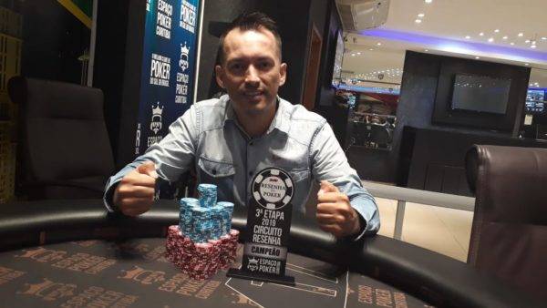 Rodrigo Alexs foi o campeão da terceira etapa de 2019.