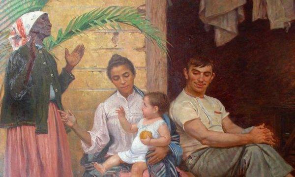 "A redenção de Cam", de Modesto Brocos. Wikimedia Commons