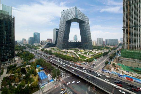 Na foto, o prédio da China Central Television (CCTV), um dos ícones de Pequim. (Foto: Bigstock)