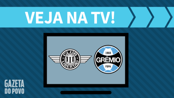 Libertad x Grêmio: veja na tv