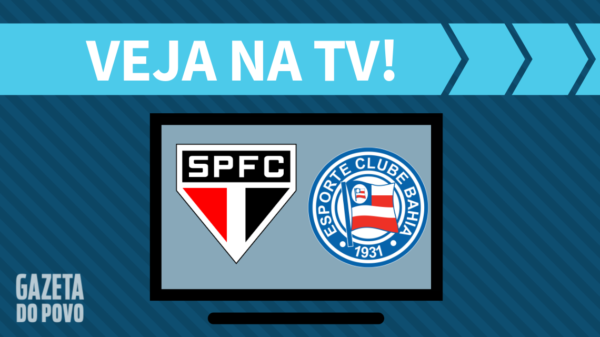São Paulo x Bahia: veja na tv