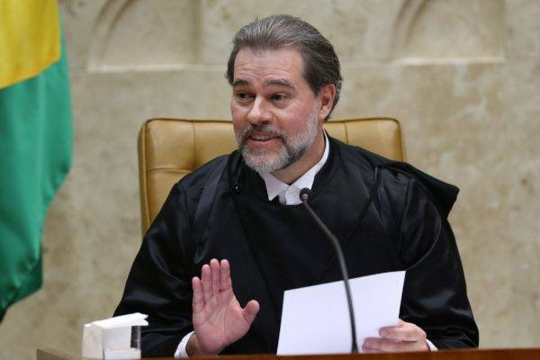 O ministro do Supremo Tribunal Federal (STF) Dias Toffoli toma posse no cargo de presidente da Corte. Foto: Fabio Rodrigues Pozzebom / Agência Brasil