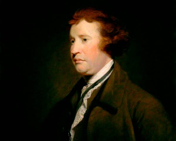 Retrato de Edmund Burke. Foto: Wikimedia Commons