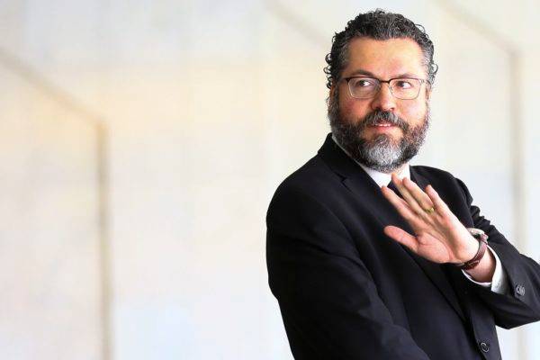 O ministro das Relações Exteriores, Ernesto Araújo | Foto: Marcelo Camargo/Agência Brasil