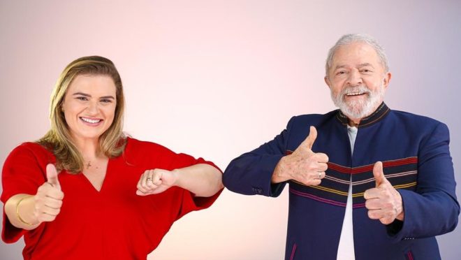Marília Arraes, que disputa o segundo turno no Recife pelo PT de Lula.