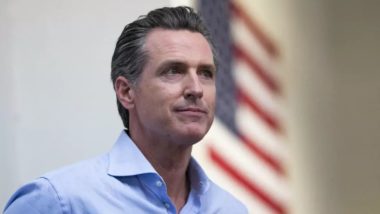 Hipócritas desmascarados (e aglomerados) O governador da Califórnia, Gavin Newsom